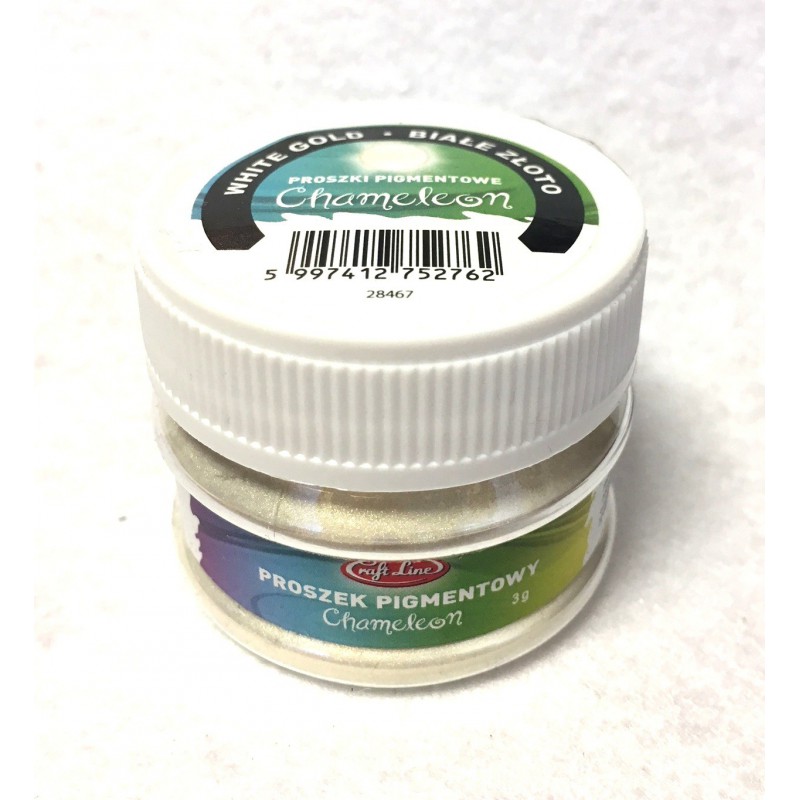 chameleon pigment powder White Gold 3 g