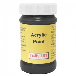 Acrylic paints Black (100 ml)