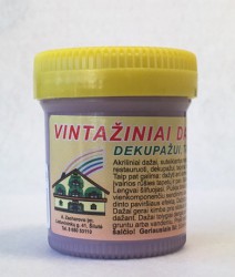 Vintažiniai dažai AKRILEN Pilkšvai violetinė (60 ml)