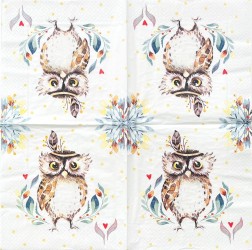 Paper Napkin Owl