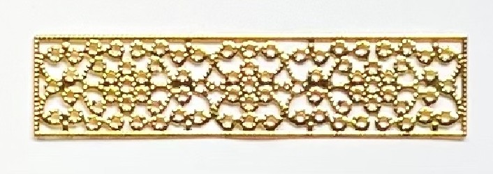 Metal plate (gold)